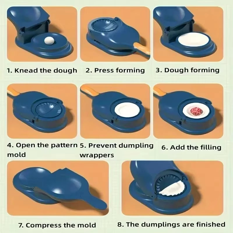 Household Dumpling Skin Maker Creative Dumpling Maker Kitchen DIY Dumpling Maker Dumpling Moulds for Dumpling Skin